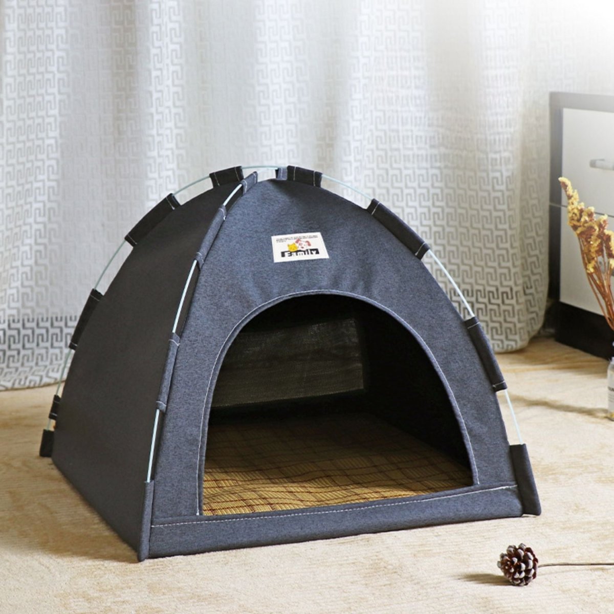 Opvouwbare Huisdierentent voor Katten en Honden – Ademend, Compact & Vierseizoensgeschikt - Hebbr