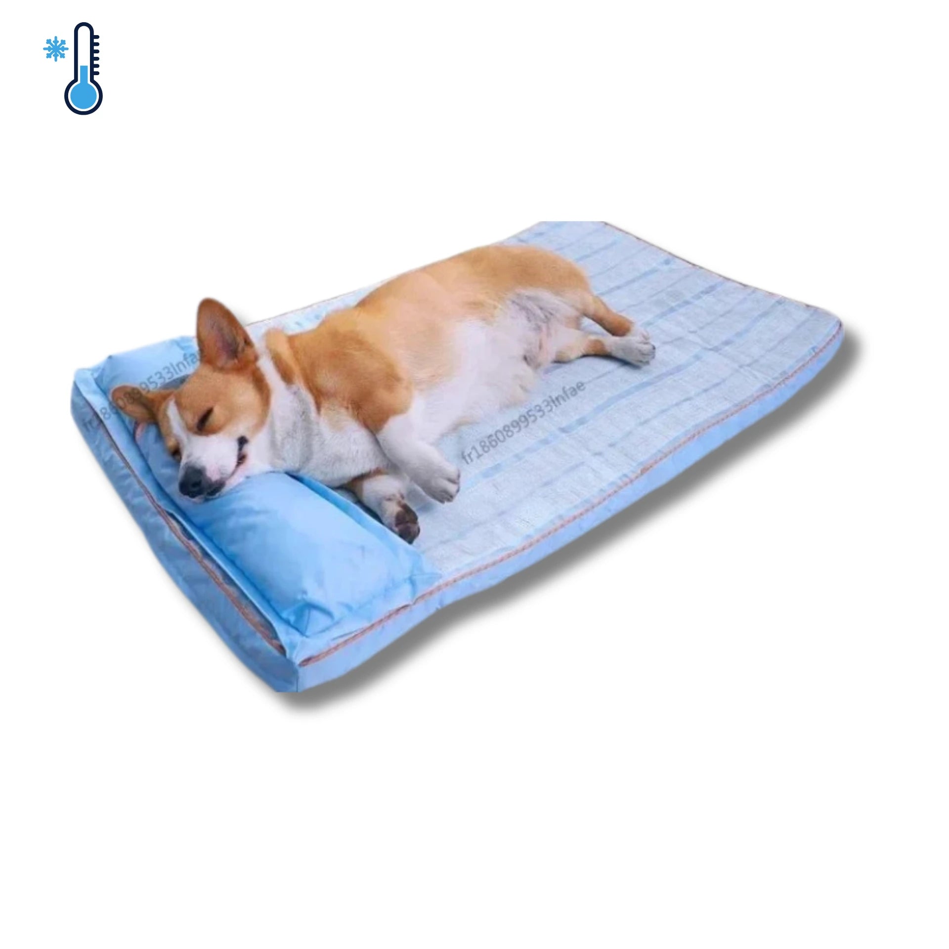 Orthopedisch Hondenbed met Geheugenfoam, Ademend en Waterdicht voor Grote Honden - Comfortabel en Ondersteunend - Hebbr