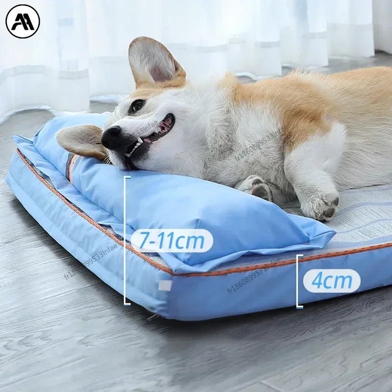 Orthopedisch Hondenbed met Geheugenfoam, Ademend en Waterdicht voor Grote Honden - Comfortabel en Ondersteunend - Hebbr