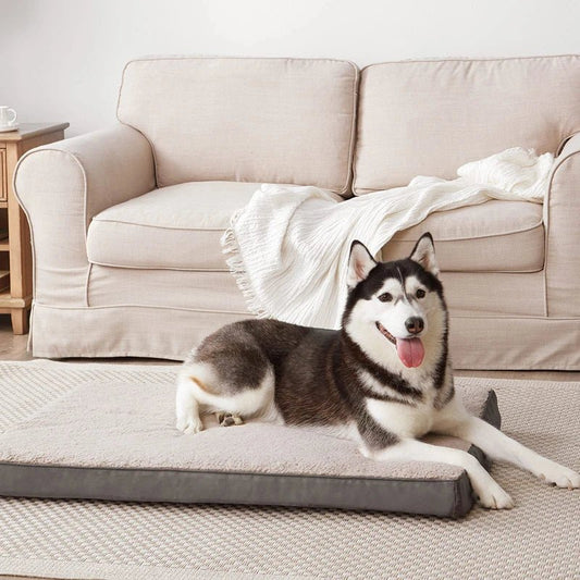 Orthopedisch Hondenbed van Traagschuim met Afneembare Hoes voor Grote en Kleine Honden - Hebbr