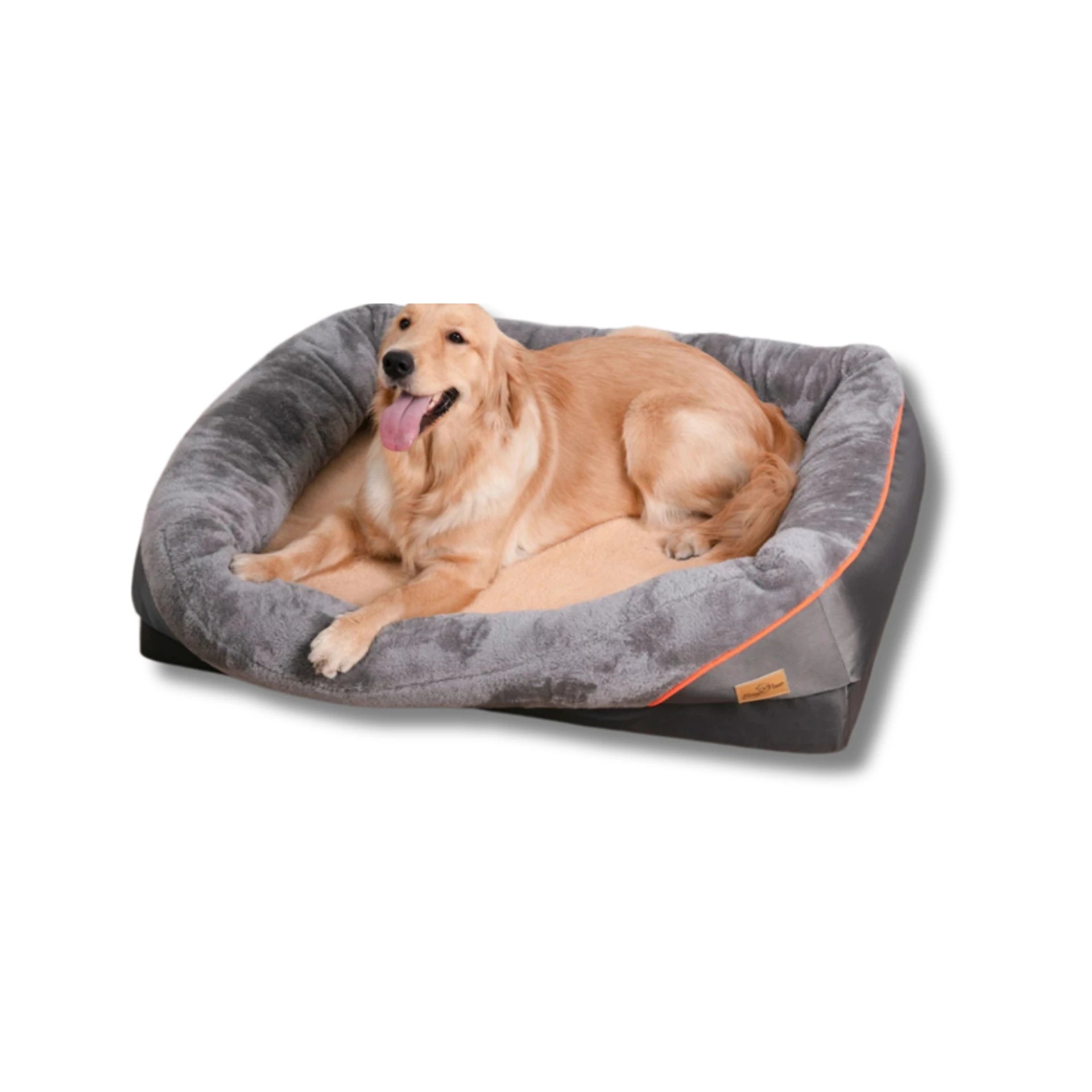 Orthopedisch Hondenbed voor Grote Honden – Afneembare Hoes & Waterdicht - Hebbr