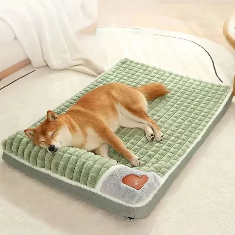Orthopedisch Hondenbed voor Grote Honden – Geheugenfoam, Wasbaar & Verwijderbare Hoes - Hebbr