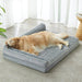 Orthopedisch Hondenbed voor Grote Honden - Waterdicht, Afneembare Hoes en Antislipbasis - Hebbr