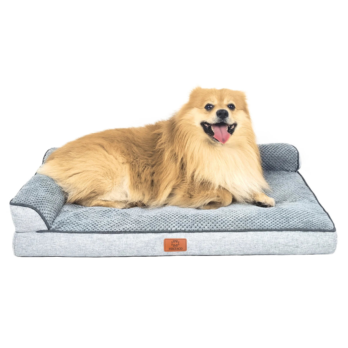Orthopedisch Hondenbed voor Middelgrote Honden – Geheugenfoam, Waterdicht & Machinewasbaar - Hebbr