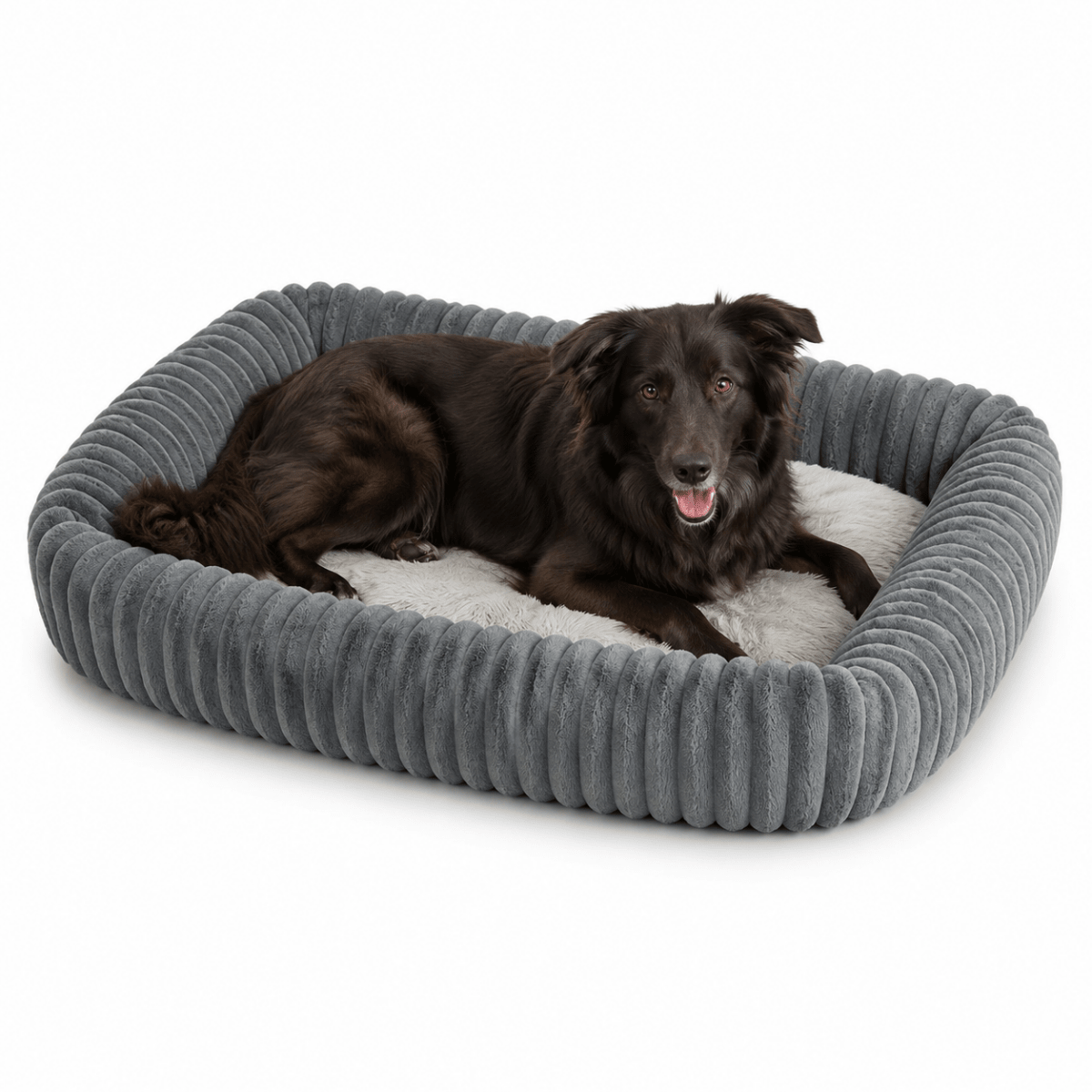 Orthopedisch Pluche Hondenbed - Hebbr