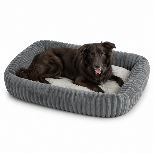 Orthopedisch Pluche Hondenbed - Hebbr