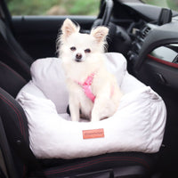 Orthopedische Hondenautostoel – Veilig, Comfortabel en Wasbaar voor Honden tot 15 kg - Hebbr