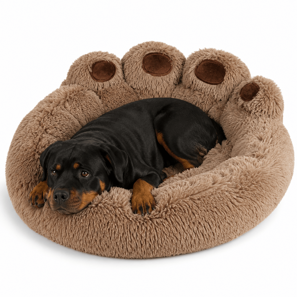 Pavo Hondenbed | Pluizig, Groot, Warmtevasthoudend - Hebbr