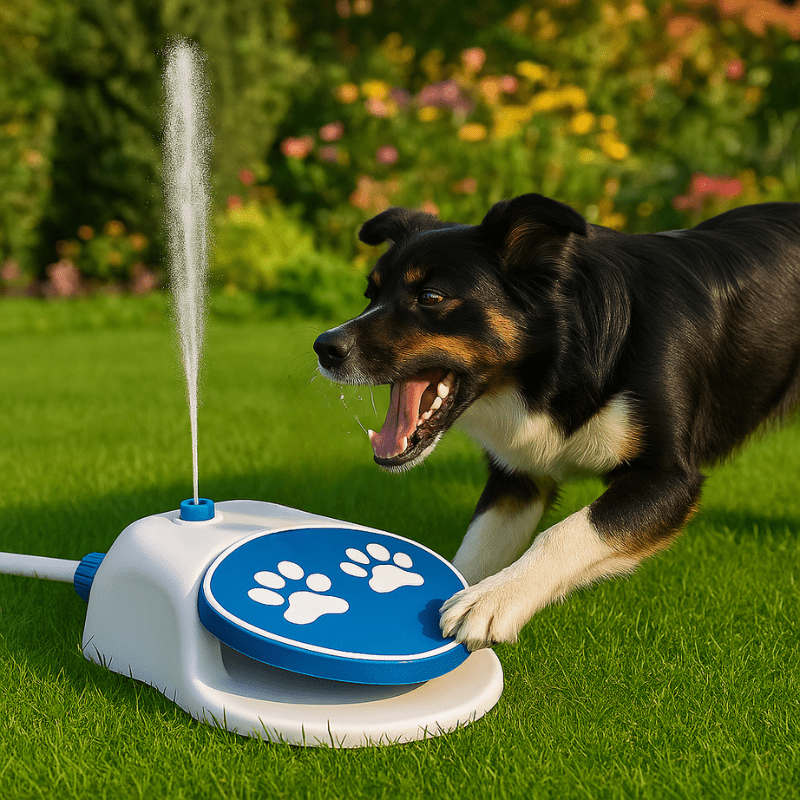 Pfotenactieve Hondenwaterfontein - Verfrissend Drinken voor Actieve Honden - Hebbr