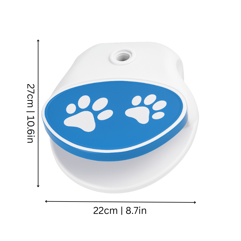Pfotenactieve Hondenwaterfontein - Verfrissend Drinken voor Actieve Honden - Hebbr