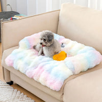 Pluche Bankkleed voor Honden en Katten – Wasbaar met Antislip 4 Maten - Hebbr