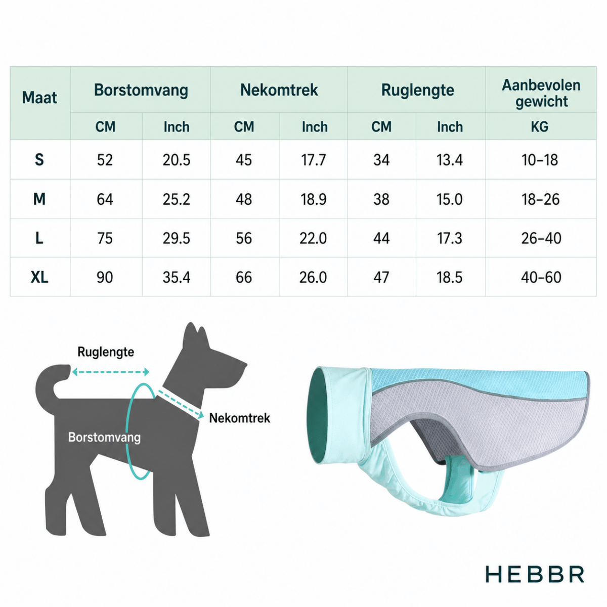 Reflecterend Koelvest - Hebbr
