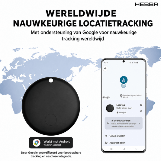 Reflecterende Tracker Halsband - Hebbr