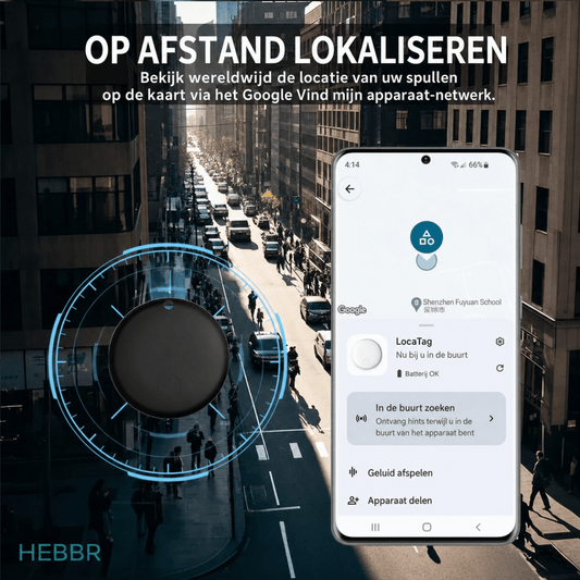 Reflecterende Tracker Halsband - Hebbr