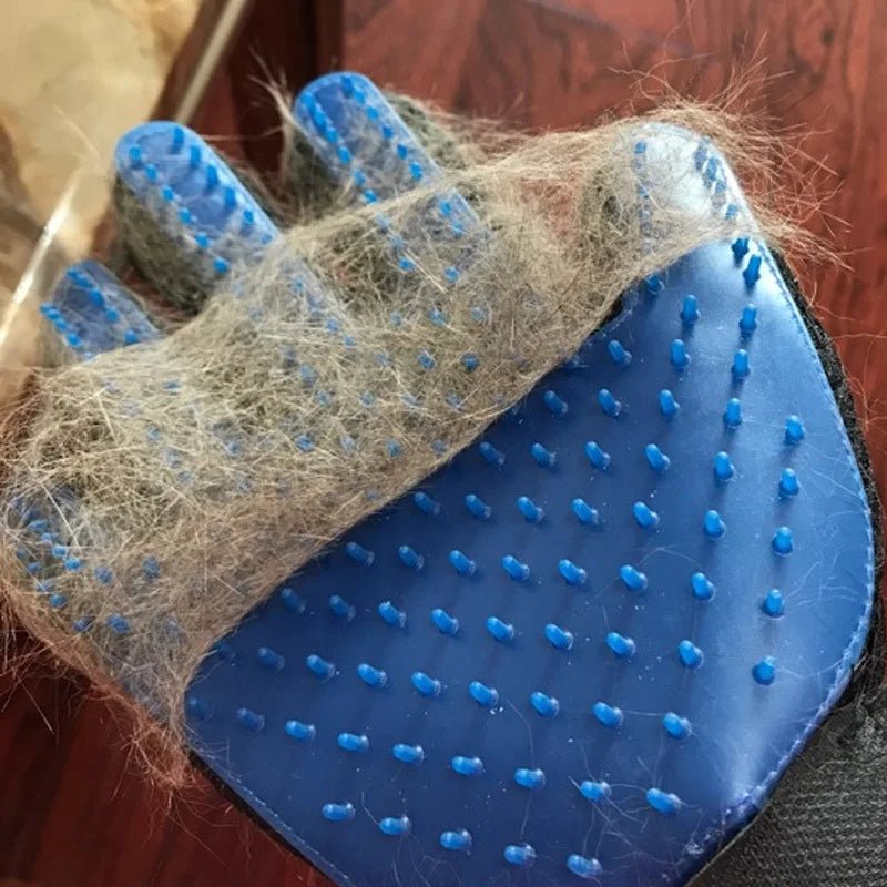 Rubberen Verwijderhandschoenen voor Huisdieren - Massagefunctie voor Katten en Honden, 6 Kleuren - Hebbr