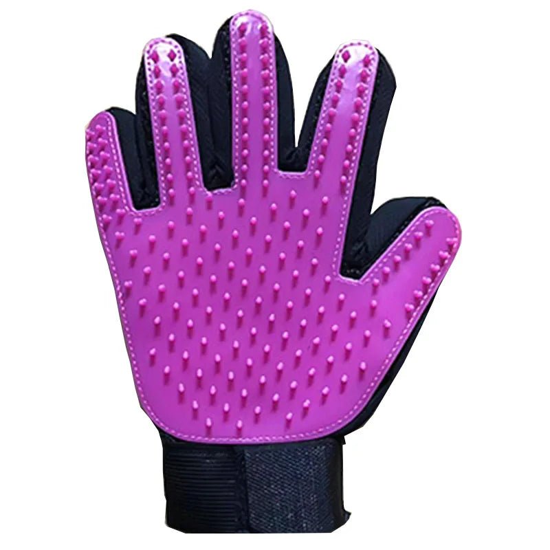 Rubberen Verwijderhandschoenen voor Huisdieren - Massagefunctie voor Katten en Honden, 6 Kleuren - Hebbr