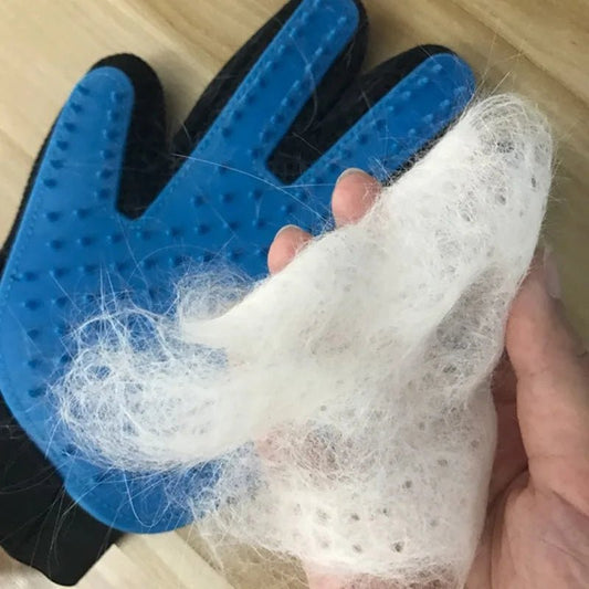 Rubberen Verwijderhandschoenen voor Huisdieren - Massagefunctie voor Katten en Honden, 6 Kleuren - Hebbr