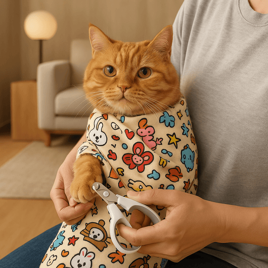 Rustgevende Kattenwikkel met Zelfklevende Sluiting voor Stressvrije Verzorging - Hebbr