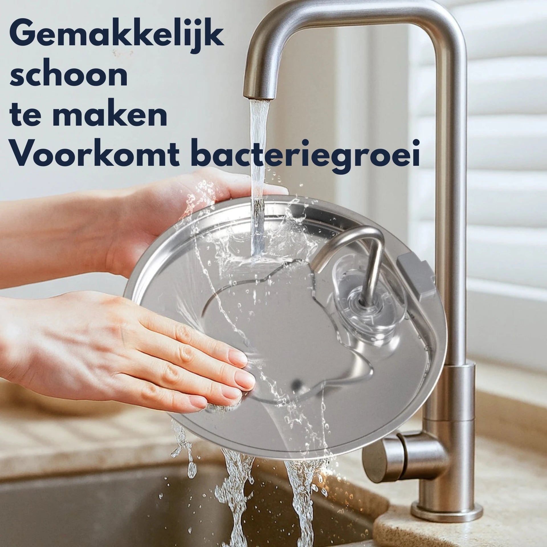 RVS Kattenfontein 3.2L met Ingebouwd Filtersysteem en Ultra Stille Waterpomp voor Huisdieren - Hebbr