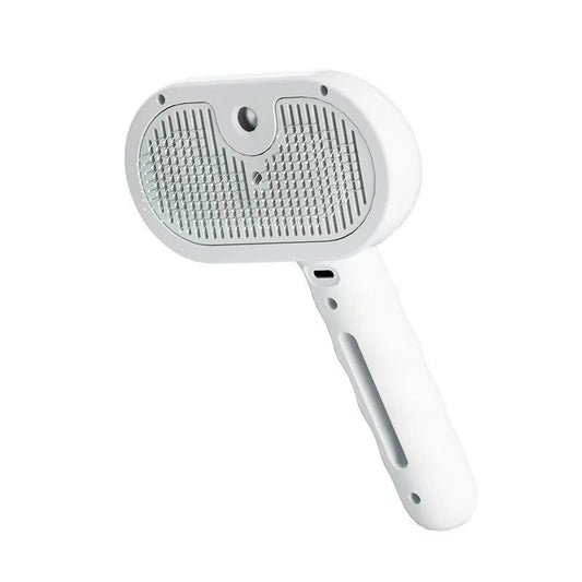 Sento Hondenborstel | Elektrische 3-in-1 met Spray en Massage - Hebbr