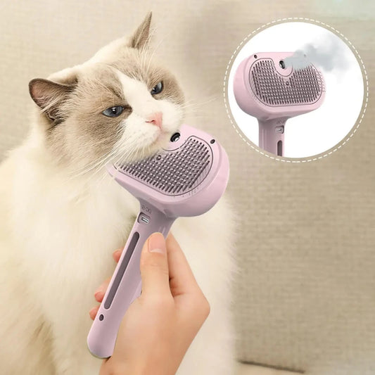 Sento Hondenborstel | Elektrische 3-in-1 met Spray en Massage - Hebbr