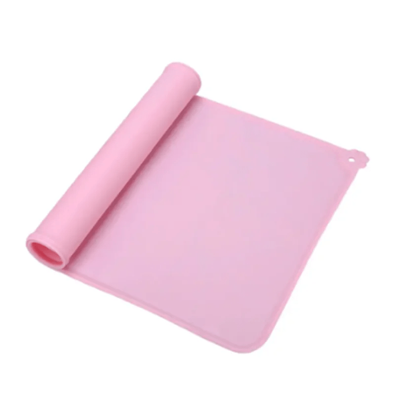 Siliconen Honden - en Kattenvoer Mat, Waterdicht en Antiaanbak, 48 x 30 cm - Voor Eenvoudig Schoonmaken - Hebbr