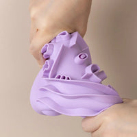 Siliconen Lick Mat voor Honden en Katten - Antislip Voederbak, 25 cm, Groen, BPA - vrij - Hebbr