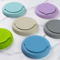 Siliconen Lick Mat voor Honden en Katten - Antislip Voederbak, 25 cm, Groen, BPA - vrij - Hebbr