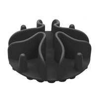 Siliconen Spiralen Voerbak Inzetstuk met Sterke Zuignap voor Kleine, Middelgrote en Grote Honden - Hebbr