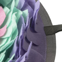 Snuffelmat Hond - Voedselvertraging & Neuswerk Speelmat voor Honden en Katten - 60x40 cm, Wasbaar - Hebbr