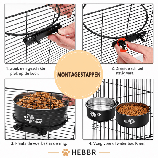 Spill-Proof Waterbak - Hebbr