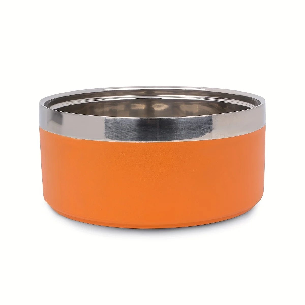 Stijlvolle Hondenkom Van Roestvrij Staal Met Antislipmat - Grote Capaciteit Voor Katten En Honden - Hebbr