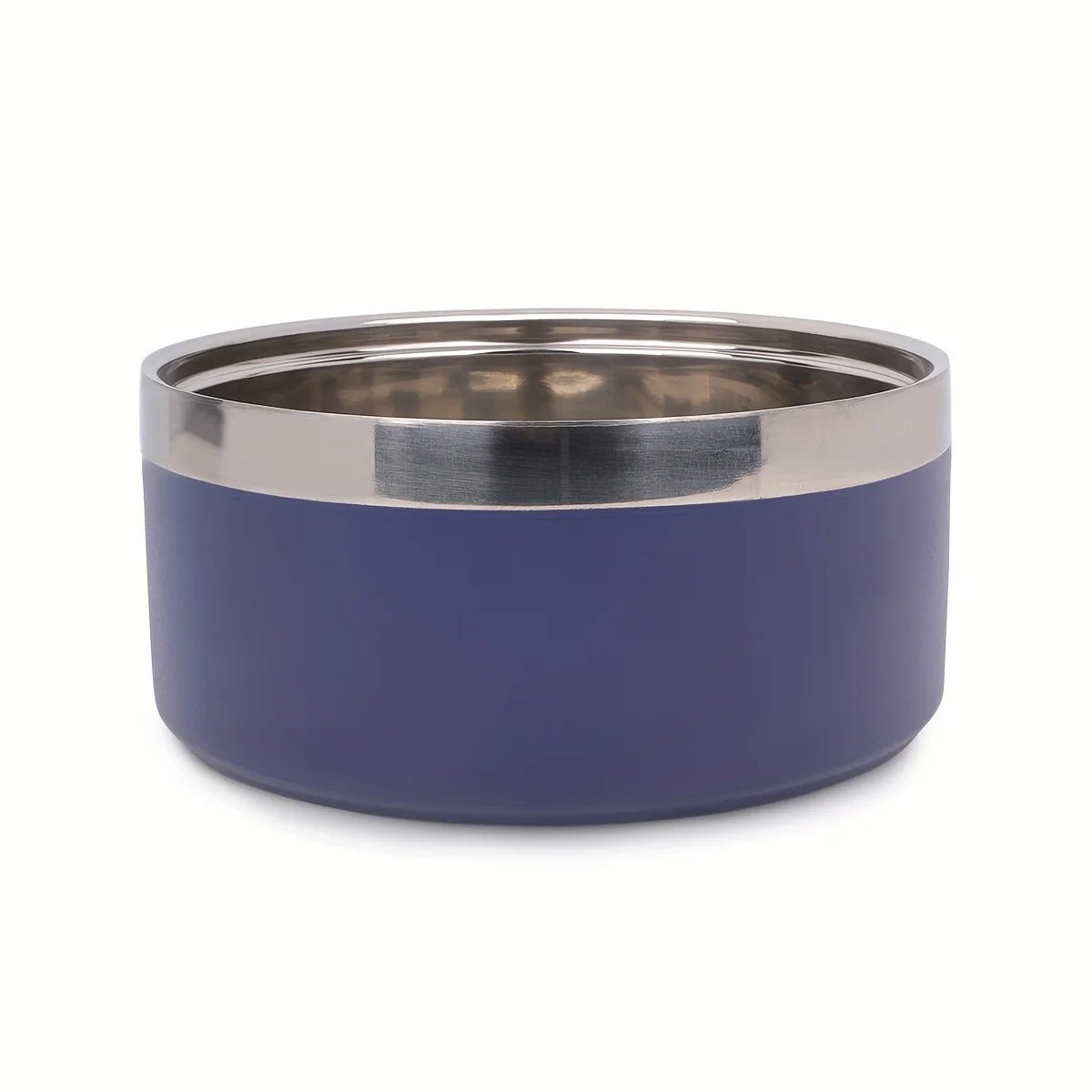 Stijlvolle Hondenkom Van Roestvrij Staal Met Antislipmat - Grote Capaciteit Voor Katten En Honden - Hebbr