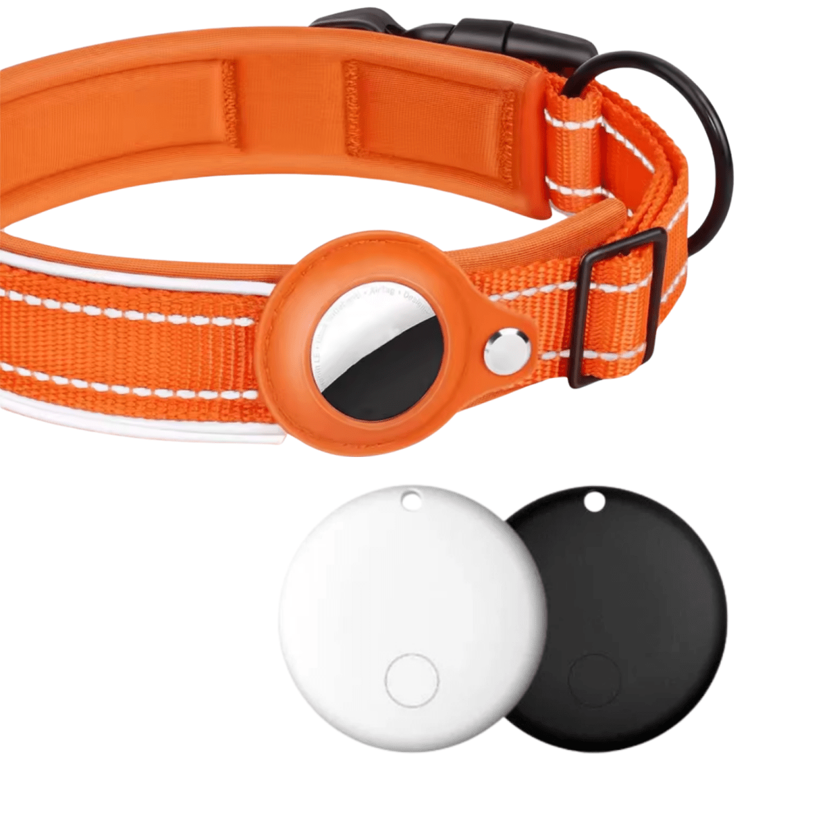 Tracker voor Hond 29×7,8 mm – Reflecterende Halsband met Lange Batterijduur - Hebbr
