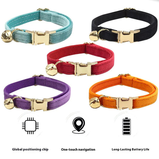 Tracker voor hond 81×50×22 mm – GPS Locatie met Geo - fence Alarm Spatwaterdicht - Hebbr
