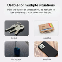 Tracker voor Hond met Reflecterende Halsband 30×30×9 mm – Bluetooth GPS Verbinding - Hebbr