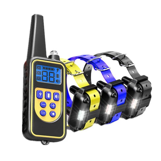 Trainingshalsband | Afstandsbediening, Waterdicht, Instelbare Stimulatie - Hebbr