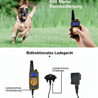 Trainingshalsband | Afstandsbediening, Waterdicht, Instelbare Stimulatie - Hebbr