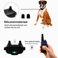 Trainingshalsband | Afstandsbediening, Waterdicht, Instelbare Stimulatie - Hebbr