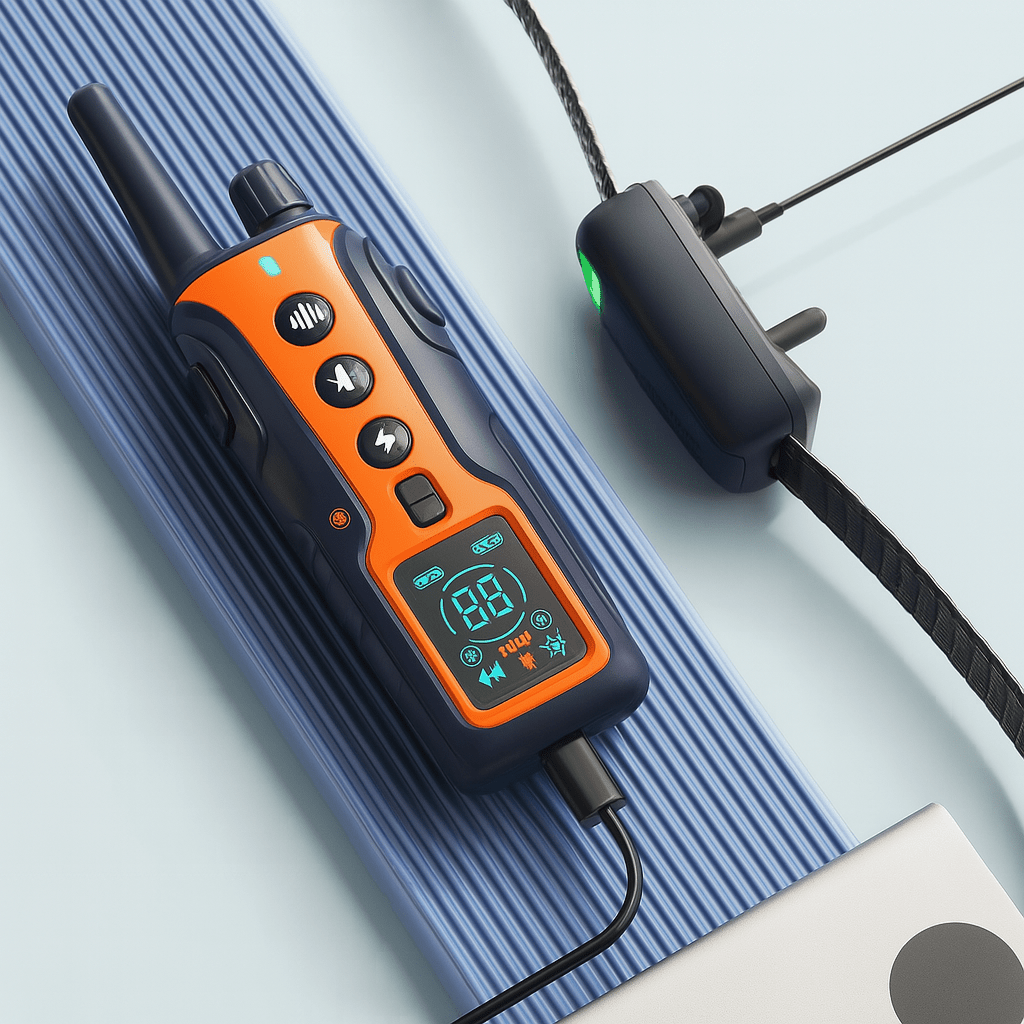 Trainingshalsband | Trilgeluid, LED Licht, USB Oplaadbaar - Hebbr