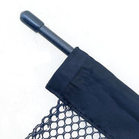 Veiligheidsnet voor Huisdieren - Flexibel Zwart Polyester Mesh - Eenvoudig te Installeren en Ruimtebesparend - Hebbr