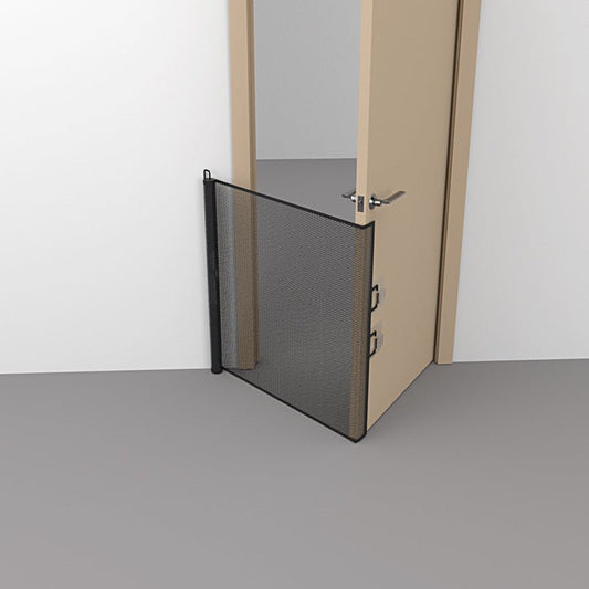 Veiligheidsnet voor Huisdieren - Flexibel Zwart Polyester Mesh - Eenvoudig te Installeren en Ruimtebesparend - Hebbr