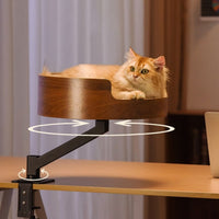 Verstelbare Kattenmand voor Katten tot 8 kg – Draaibaar & Comfortabel Kattenbedje - Hebbr