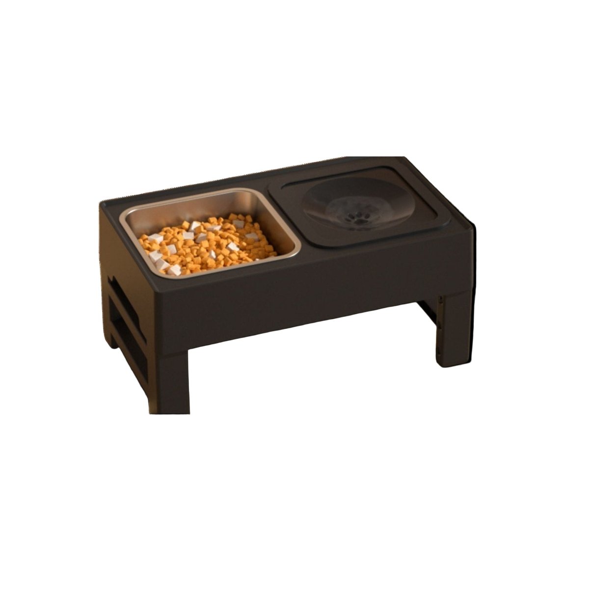 Verstelbare Voerbak voor Honden met orthopedische klachten – Hoogte 9 - 29cm, Anti - Tip Ontwerp - Hebbr