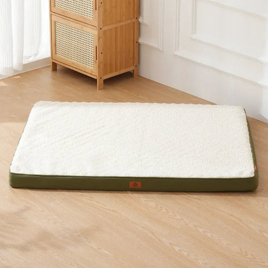 Verwijderbare Wasbare Hondenmat - Vochtbestendig Kort Pluche, Comfortabel voor Alle Seizoenen - Hebbr