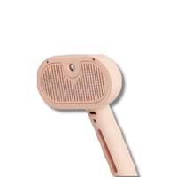 Verzorgingsborstel met Hydraterende Nevel voor Huisdieren – Zacht en Luxe Design - Hebbr