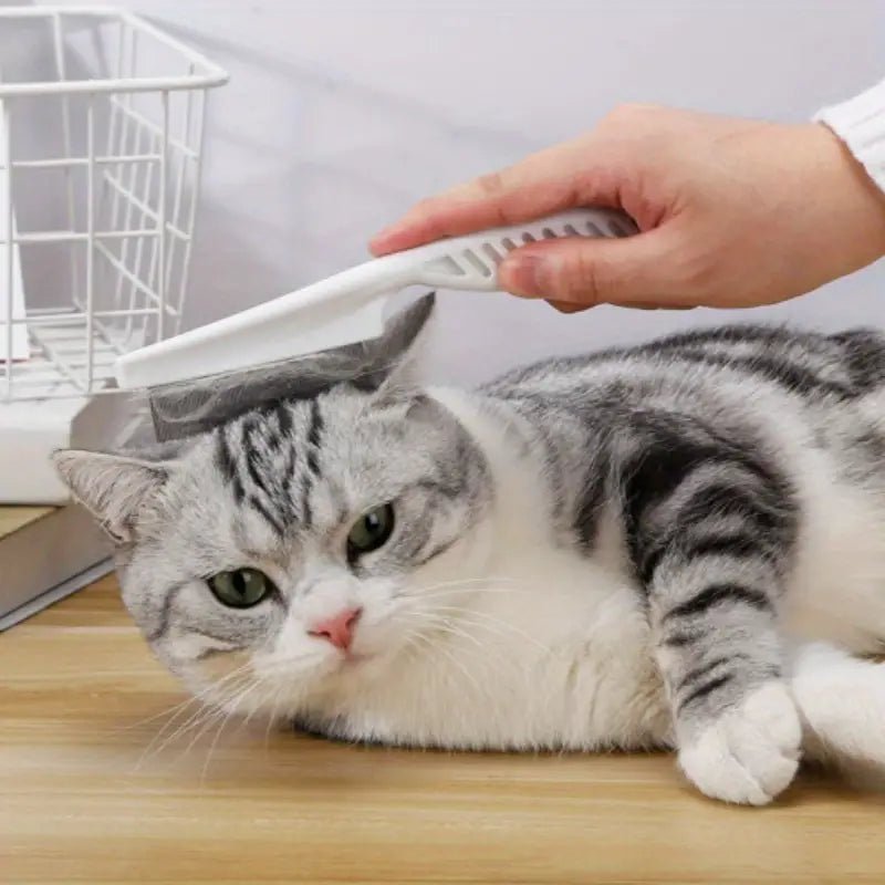 Verzorgingsborstel voor Honden en Katten - Lichtgewicht, Afgeronde Pennen voor Klitten en Vuil - Hebbr