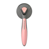 Verzorgingsborstel voor Katten en Honden - Zelfreinigend, Zachte Borstelwerking, Vermindert Losse Haren - Hebbr