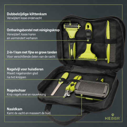 Verzorgingsset 6-delig - Hebbr