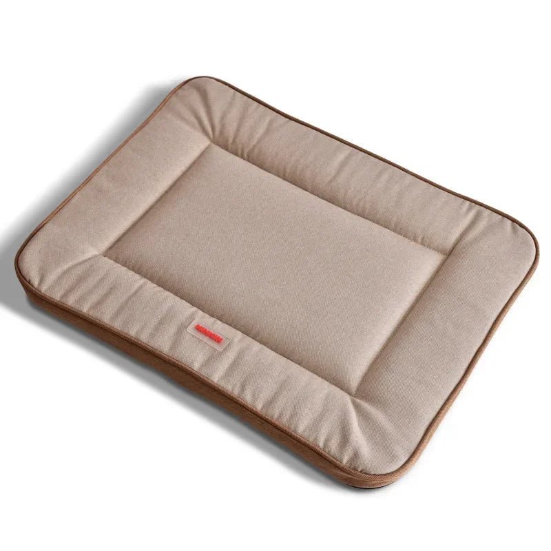 Vierseizoenen kattenbed van katoen, ademend en opvouwbaar - Comfortabel ligbed voor katten en kittens - Hebbr
